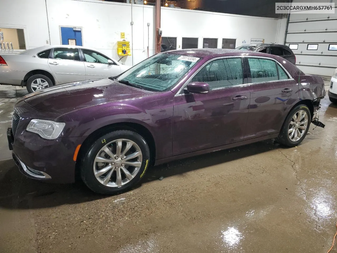 2021 Chrysler 300 Touring VIN: 2C3CCARGXMH657761 Lot: 78074334