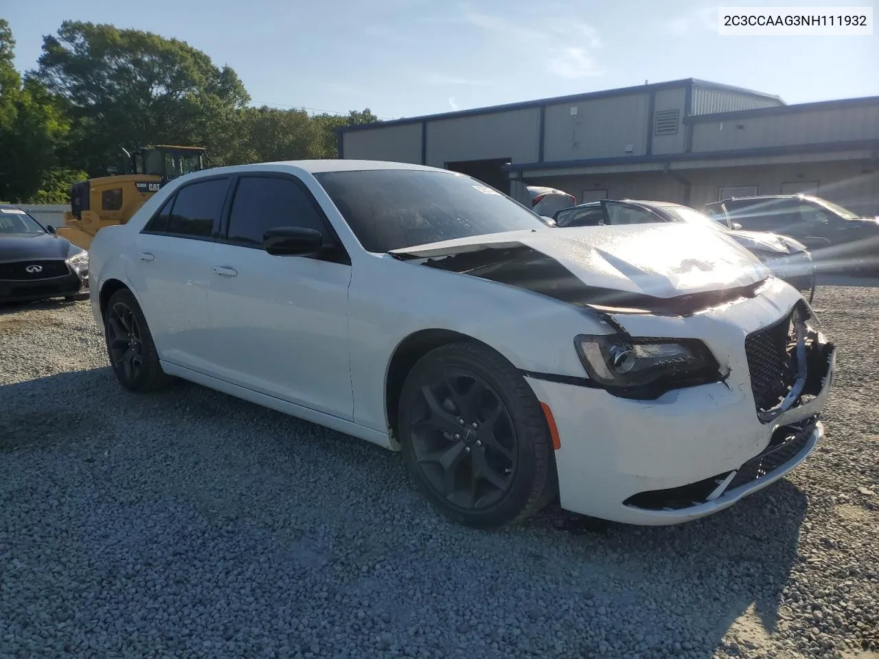 2022 Chrysler 300 Touring VIN: 2C3CCAAG3NH111932 Lot: 55818454