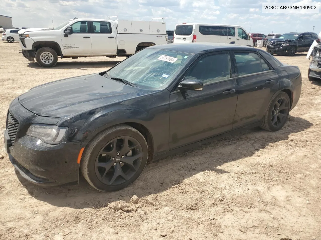 2022 Chrysler 300 S VIN: 2C3CCABG3NH130902 Lot: 58991894