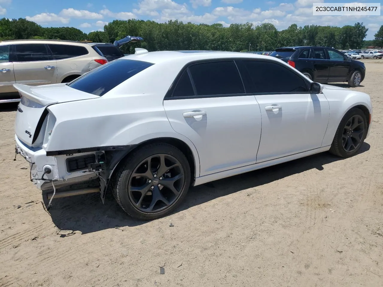 2022 Chrysler 300 S VIN: 2C3CCABT1NH245477 Lot: 61128514