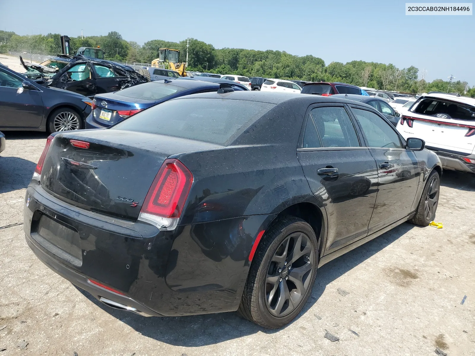 2022 Chrysler 300 S VIN: 2C3CCABG2NH184496 Lot: 65267504