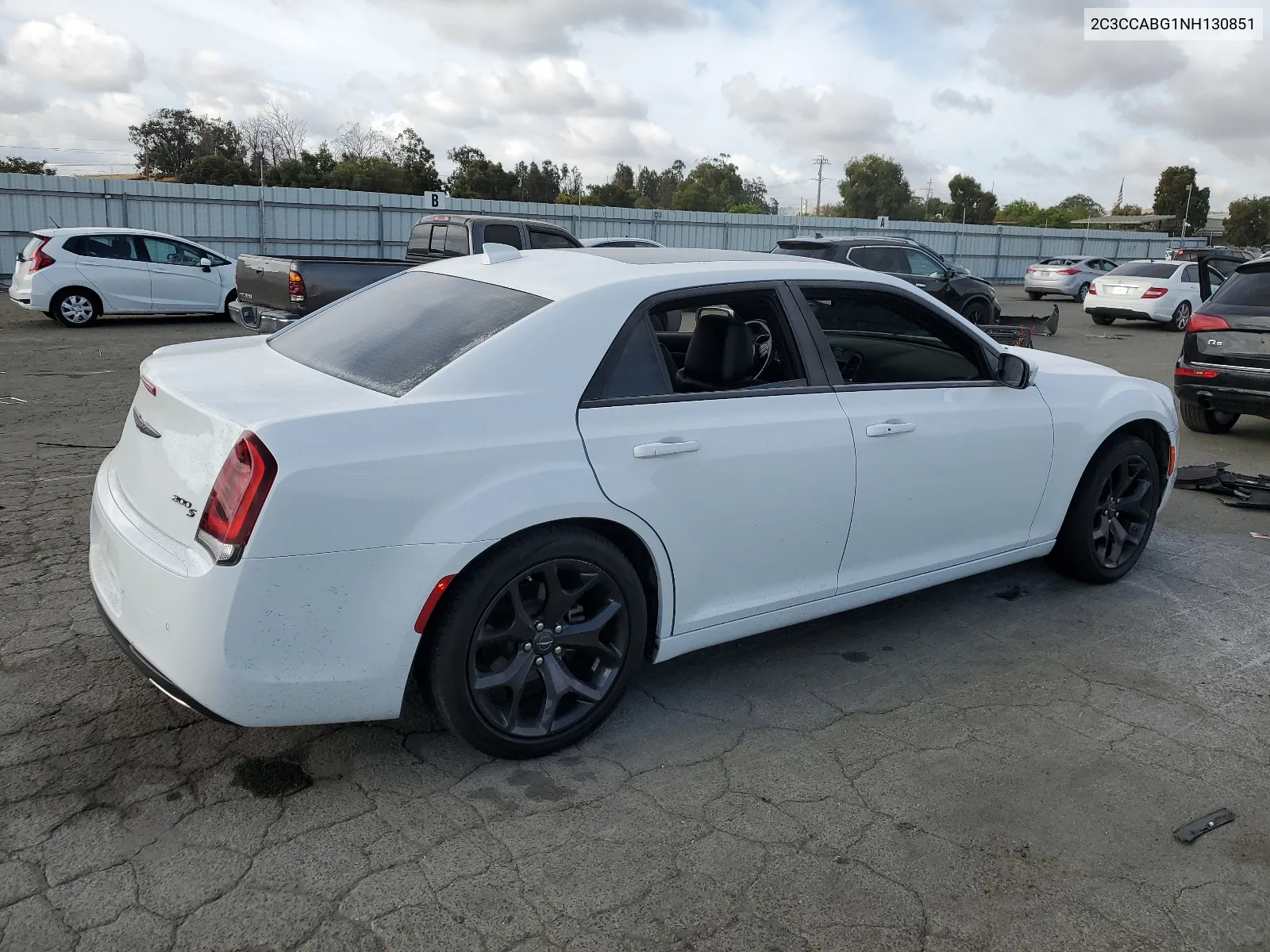 2022 Chrysler 300 S VIN: 2C3CCABG1NH130851 Lot: 68886774