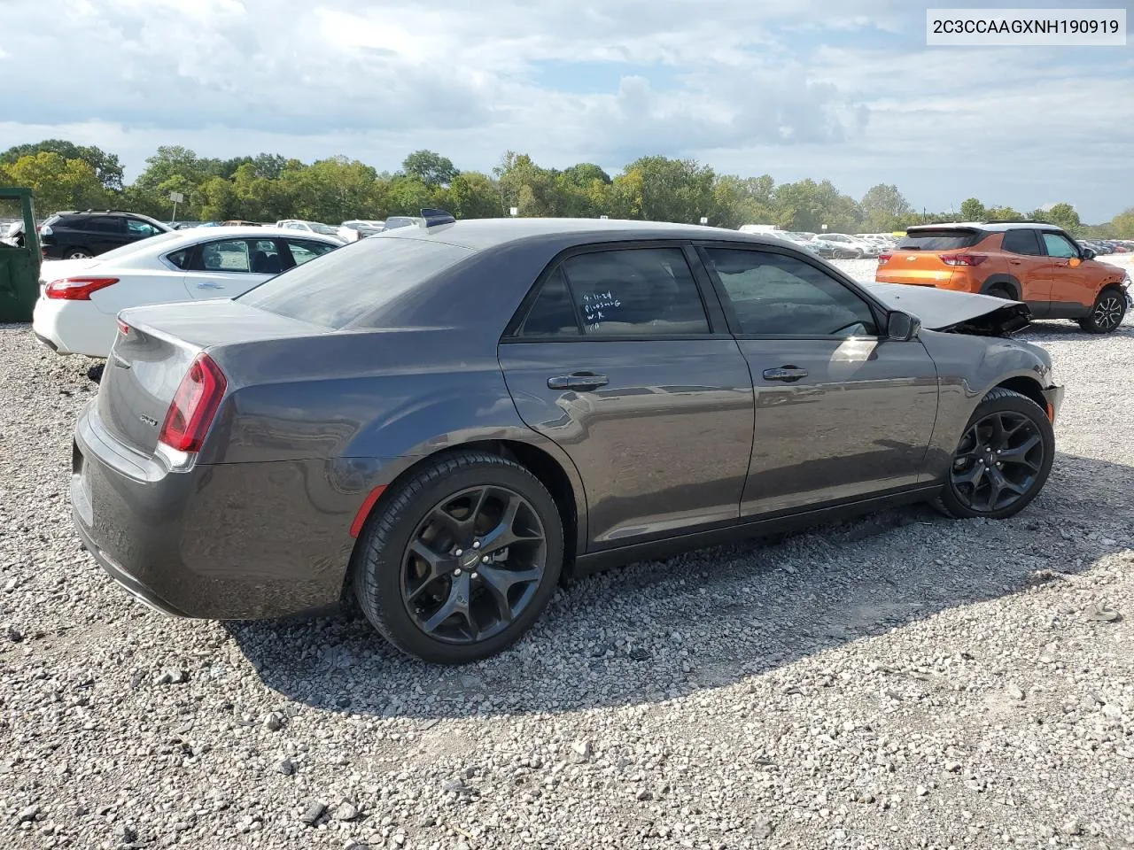 2C3CCAAGXNH190919 2022 Chrysler 300 Touring