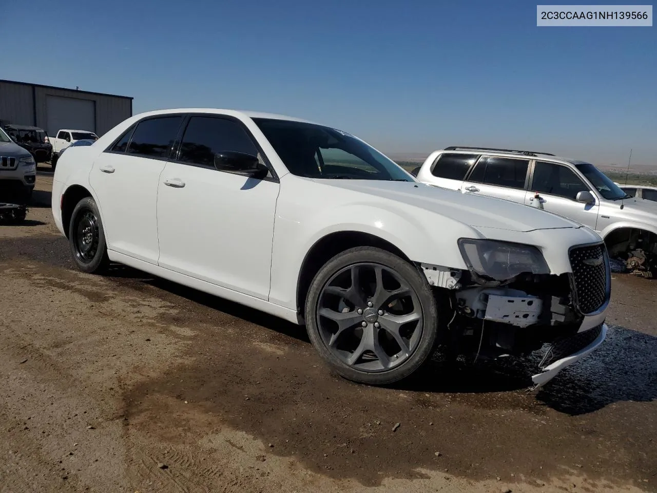 2022 Chrysler 300 Touring VIN: 2C3CCAAG1NH139566 Lot: 73231354