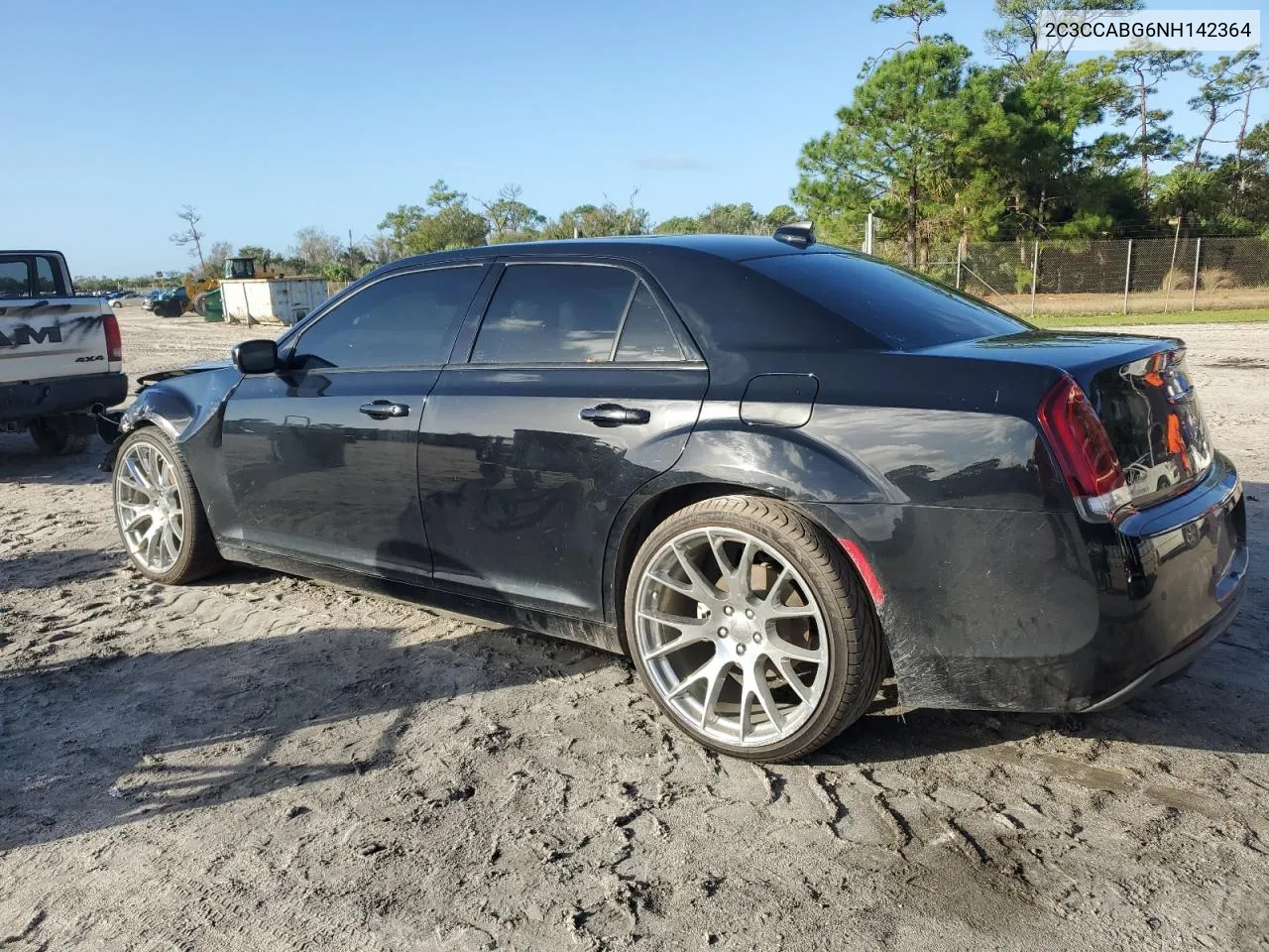 2022 Chrysler 300 S VIN: 2C3CCABG6NH142364 Lot: 78187464