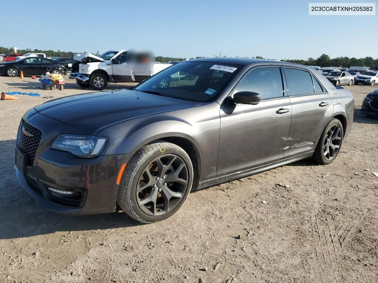 2022 Chrysler 300 S VIN: 2C3CCABTXNH205382 Lot: 79475774