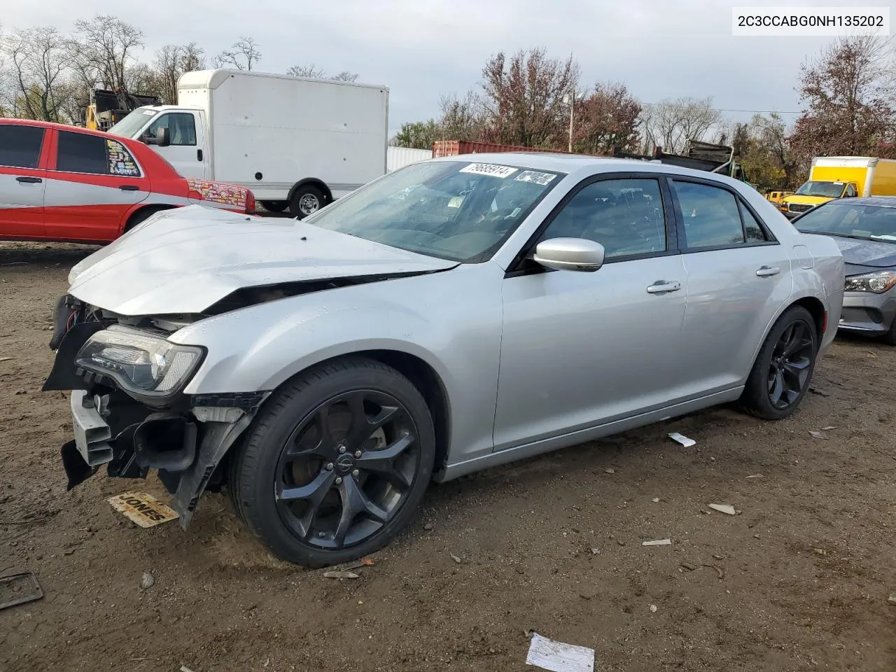 2022 Chrysler 300 S VIN: 2C3CCABG0NH135202 Lot: 79685914