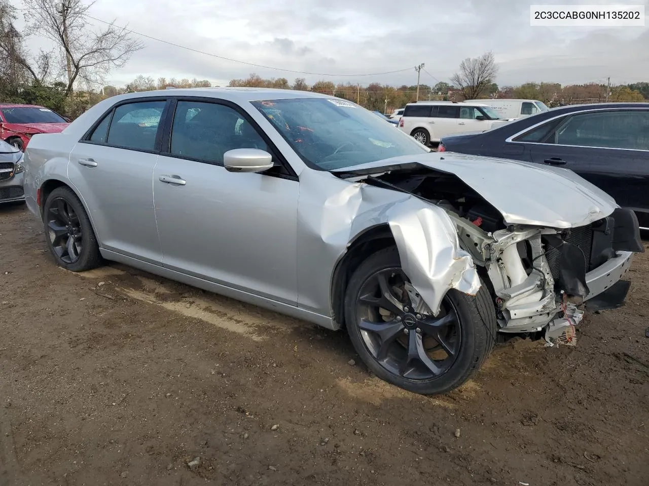 2022 Chrysler 300 S VIN: 2C3CCABG0NH135202 Lot: 79685914