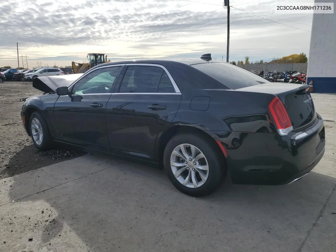 2022 Chrysler 300 Touring VIN: 2C3CCAAG8NH171236 Lot: 80550384