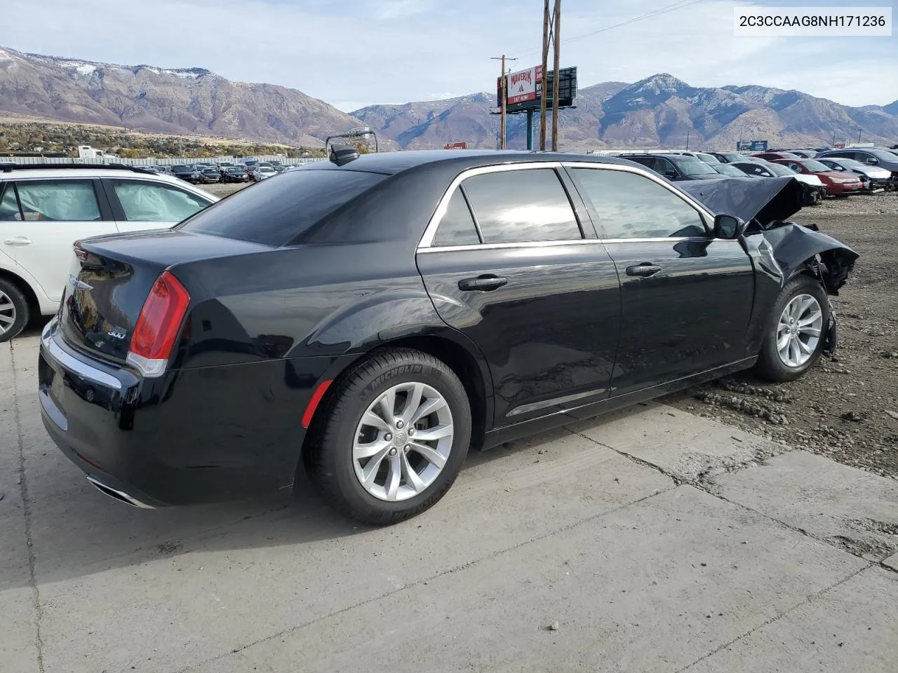 2022 Chrysler 300 Touring VIN: 2C3CCAAG8NH171236 Lot: 80550384