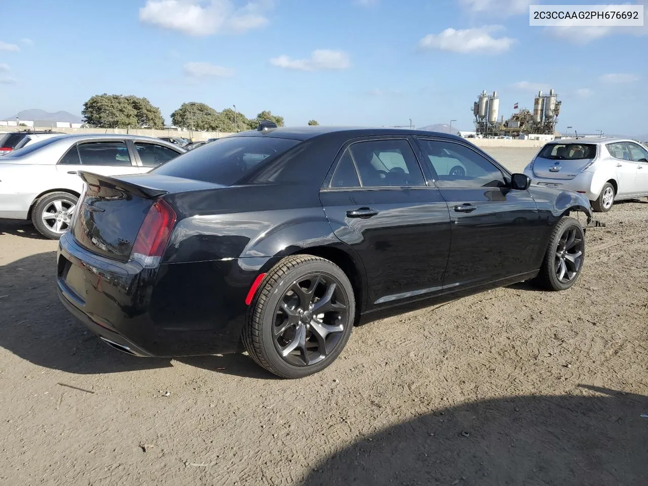 2023 Chrysler 300 Touring VIN: 2C3CCAAG2PH676692 Lot: 71486224