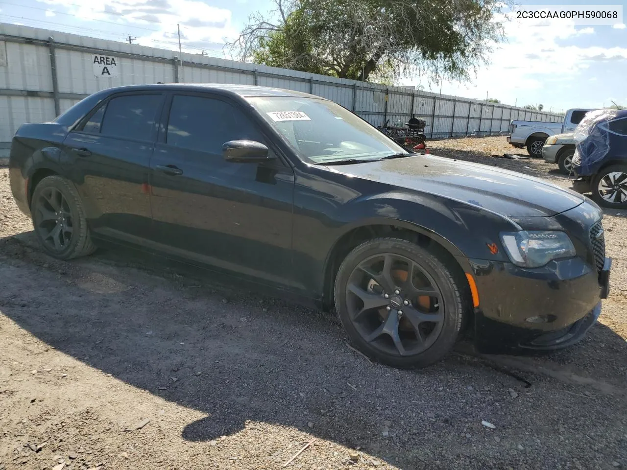 2023 Chrysler 300 Touring VIN: 2C3CCAAG0PH590068 Lot: 72651384