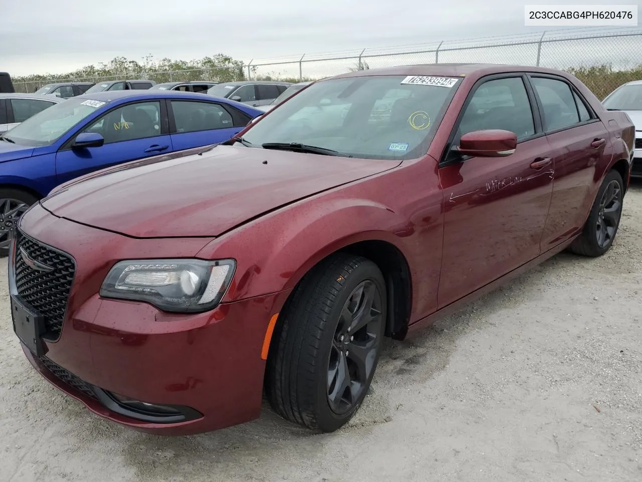 2023 Chrysler 300 S VIN: 2C3CCABG4PH620476 Lot: 76293994