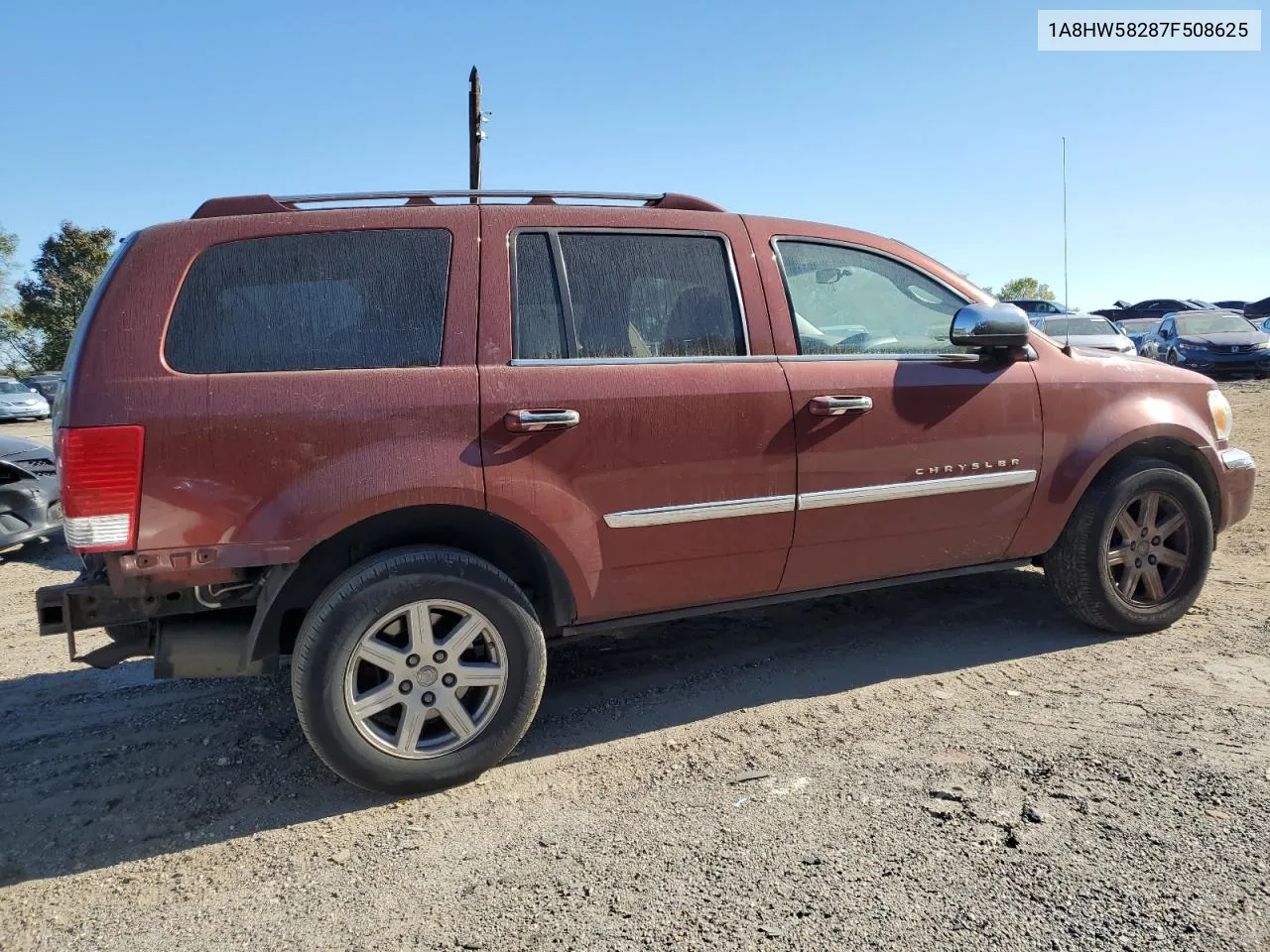 2007 Chrysler Aspen Limited VIN: 1A8HW58287F508625 Lot: 74651414