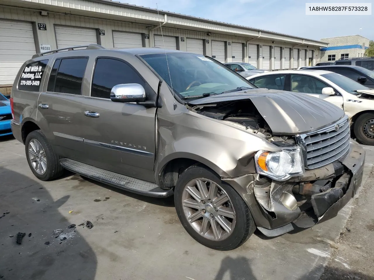 2007 Chrysler Aspen Limited VIN: 1A8HW58287F573328 Lot: 77855724