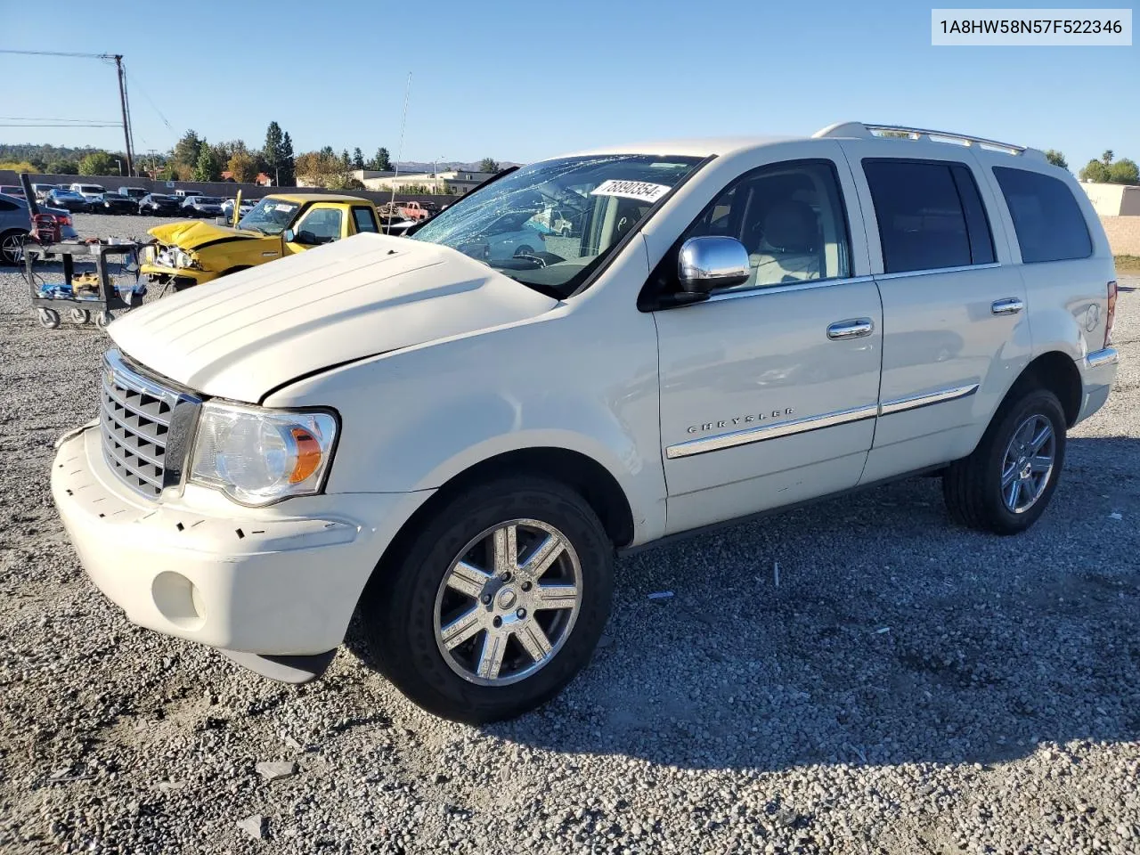 2007 Chrysler Aspen Limited VIN: 1A8HW58N57F522346 Lot: 78890354