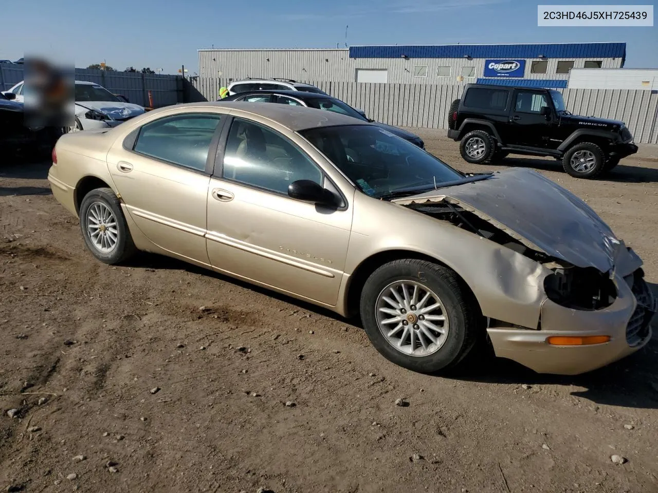 1999 Chrysler Concorde Lxi VIN: 2C3HD46J5XH725439 Lot: 77743234