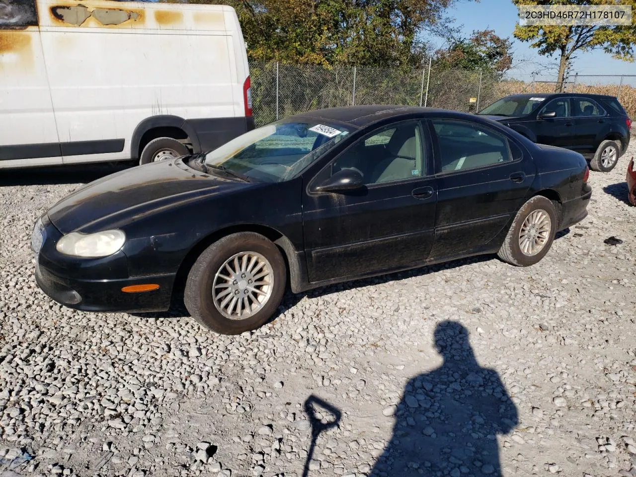 2002 Chrysler Concorde Lx VIN: 2C3HD46R72H178107 Lot: 76949504