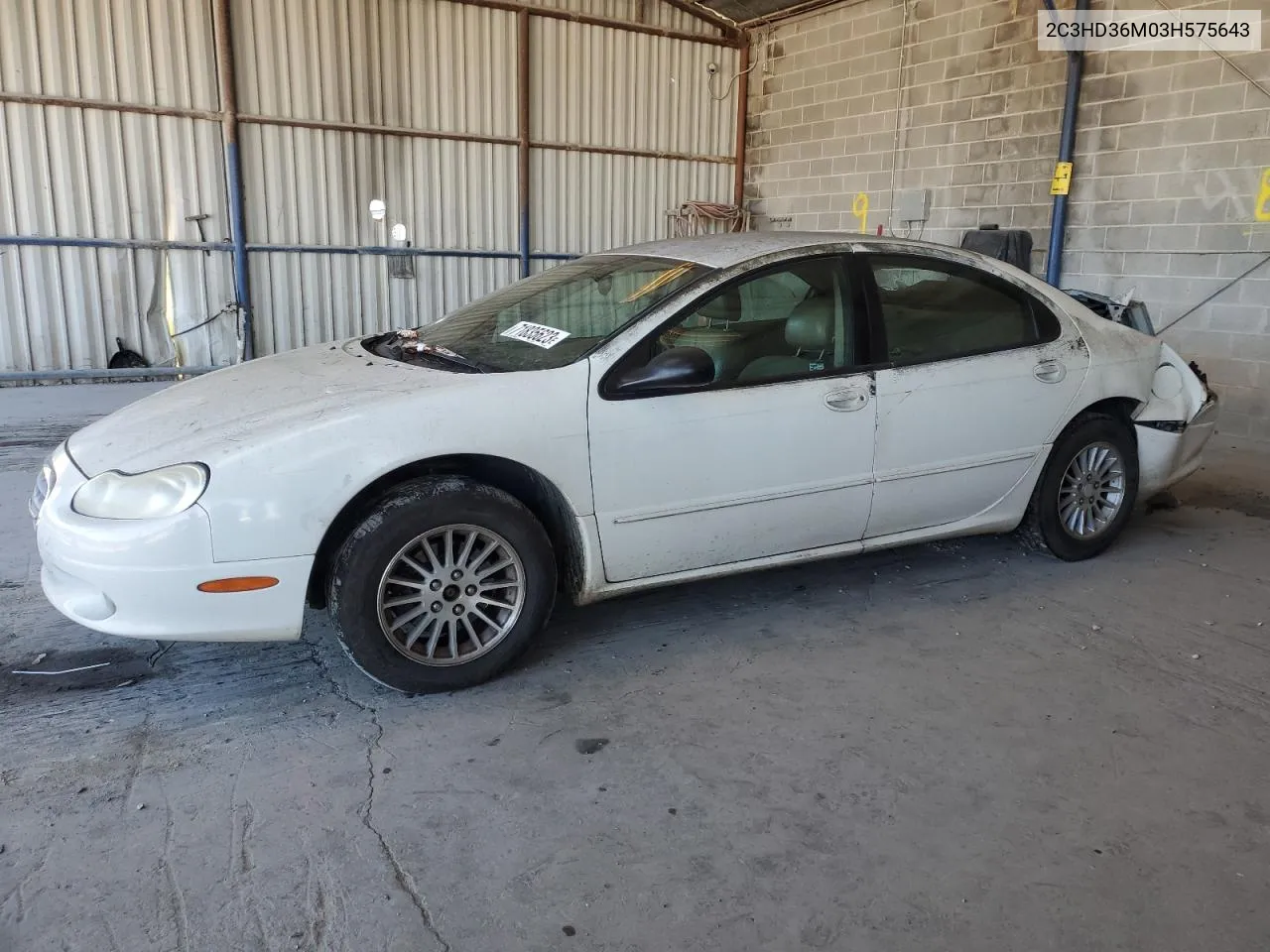 2003 Chrysler Concorde Lxi VIN: 2C3HD36M03H575643 Lot: 71835623