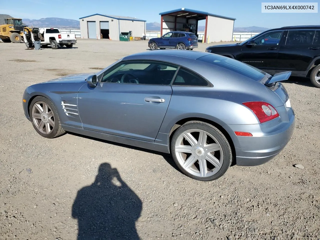 2004 Chrysler Crossfire Limited VIN: 1C3AN69LX4X000742 Lot: 73161784