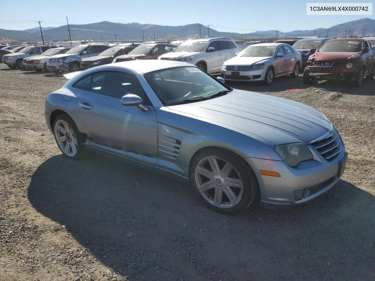 2004 Chrysler Crossfire Limited VIN: 1C3AN69LX4X000742 Lot: 73161784