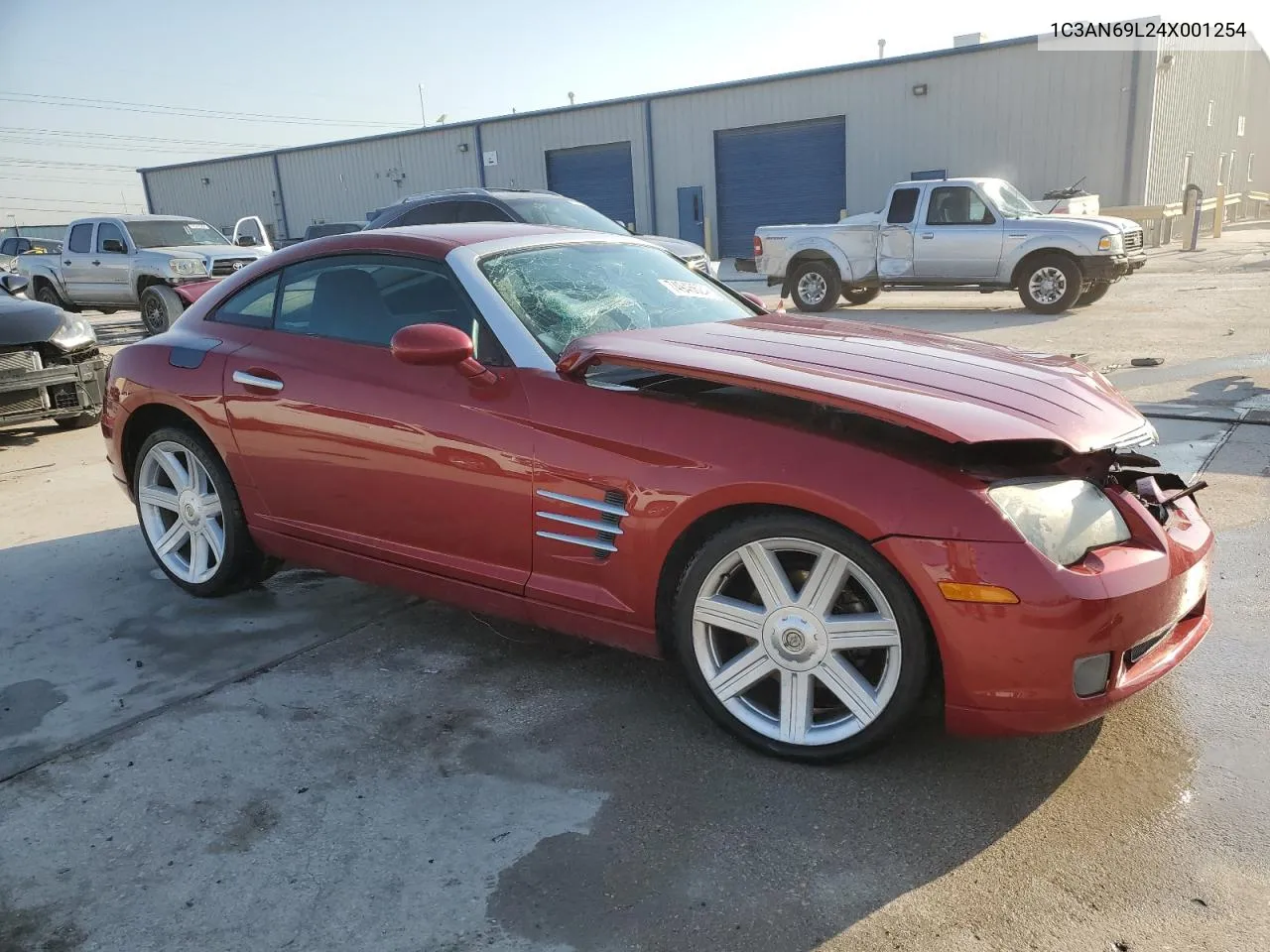 2004 Chrysler Crossfire Limited VIN: 1C3AN69L24X001254 Lot: 74945624