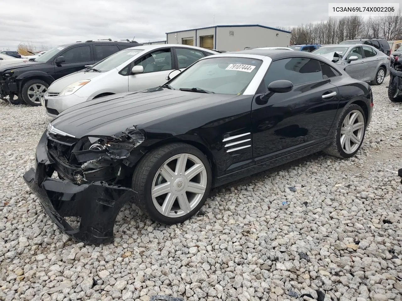 2004 Chrysler Crossfire Limited VIN: 1C3AN69L74X002206 Lot: 79107444