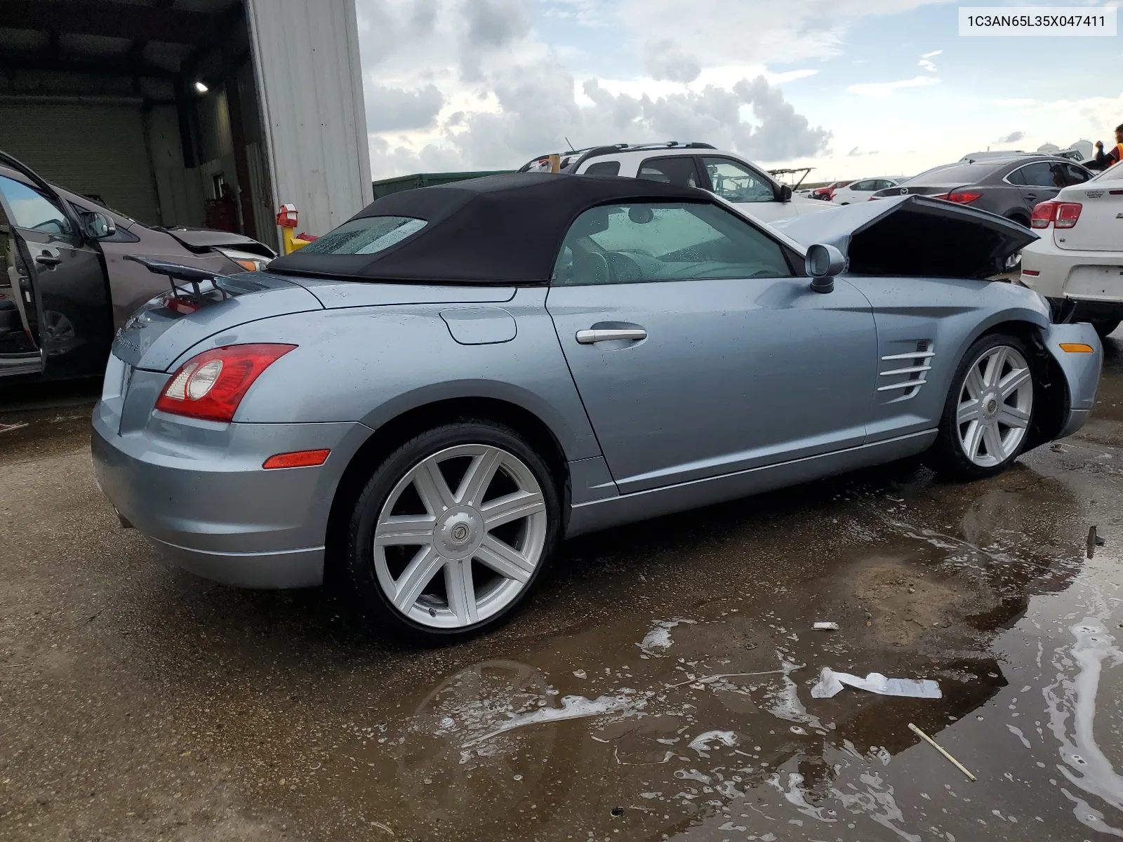 2005 Chrysler Crossfire Limited VIN: 1C3AN65L35X047411 Lot: 62722044