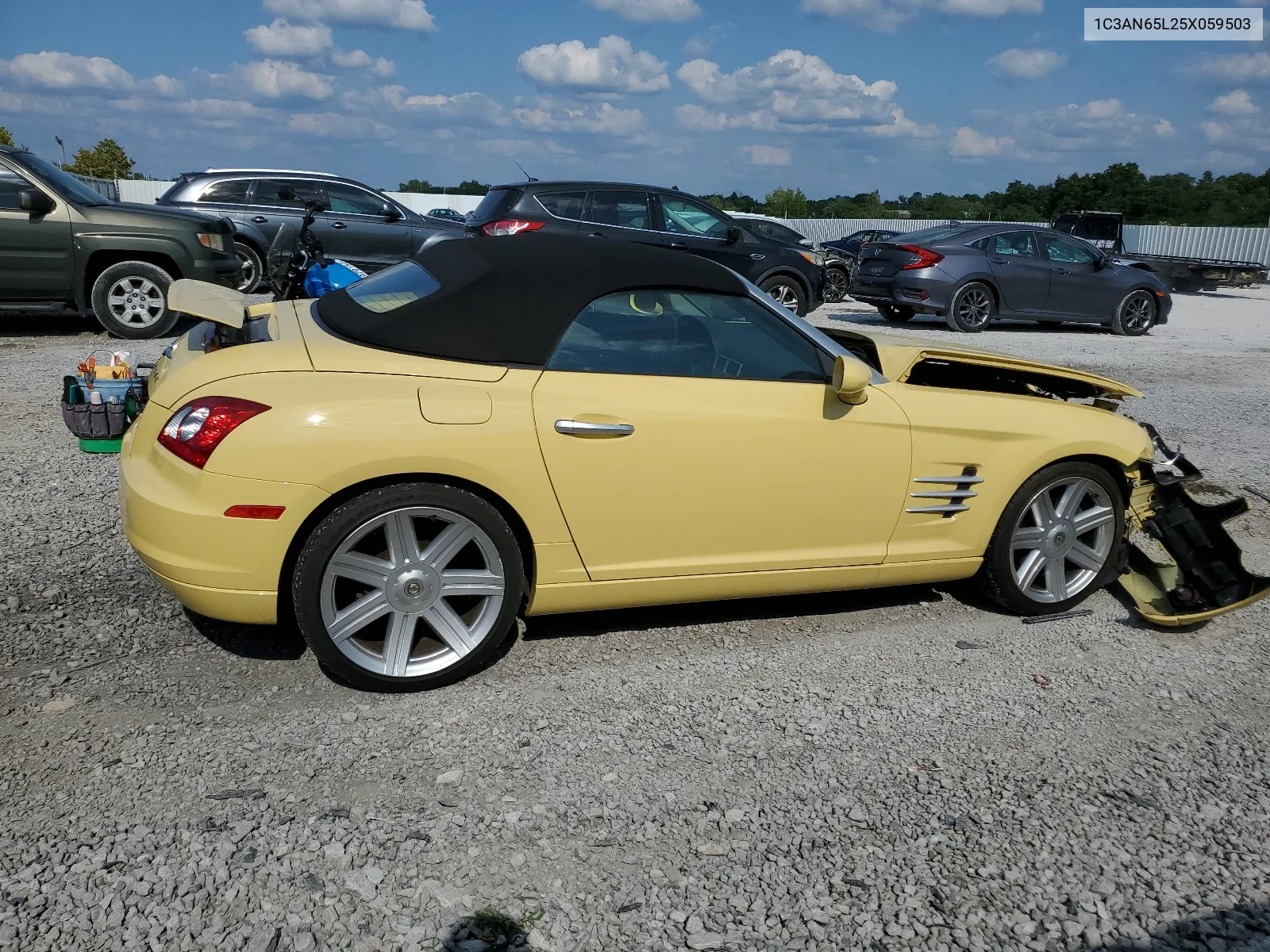 2005 Chrysler Crossfire Limited VIN: 1C3AN65L25X059503 Lot: 67030434