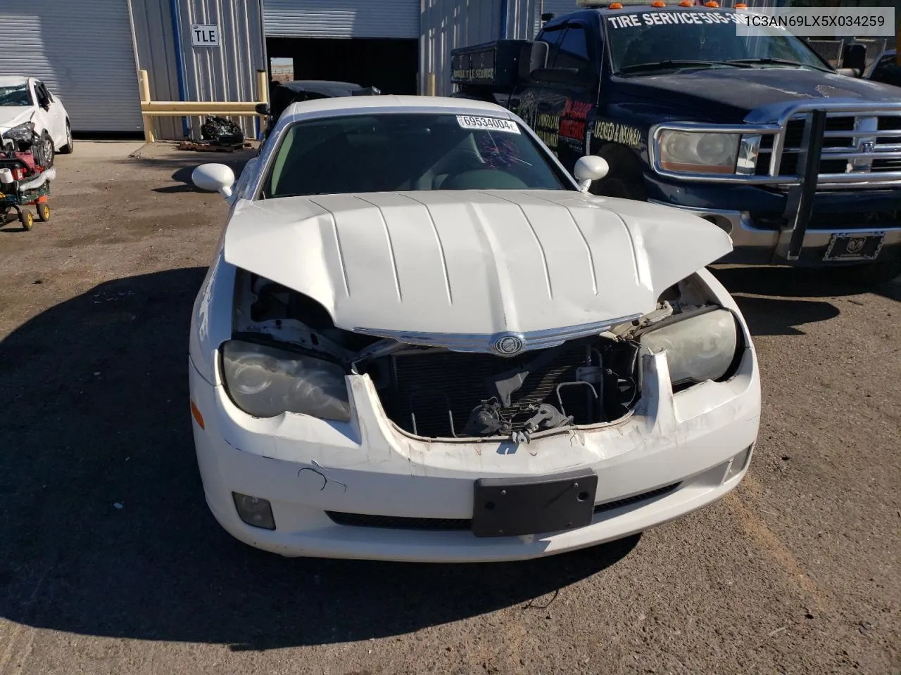 2005 Chrysler Crossfire Limited VIN: 1C3AN69LX5X034259 Lot: 69534004