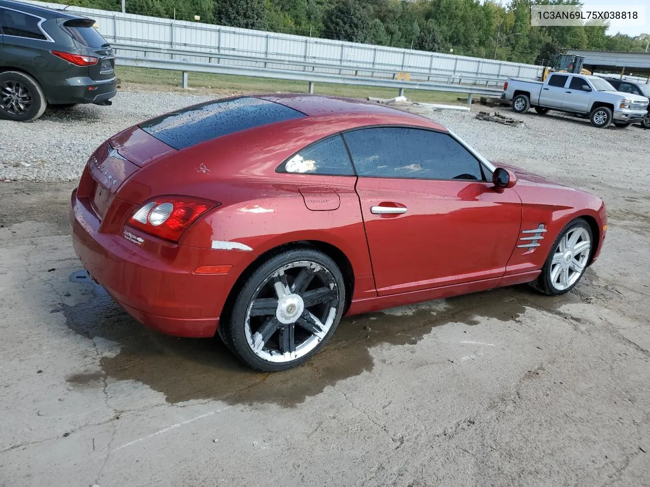 2005 Chrysler Crossfire Limited VIN: 1C3AN69L75X038818 Lot: 69600434