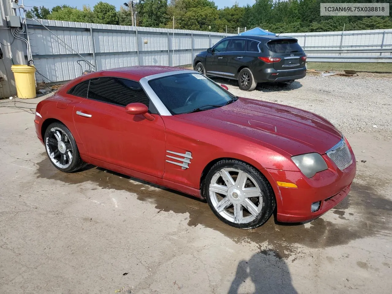 2005 Chrysler Crossfire Limited VIN: 1C3AN69L75X038818 Lot: 69600434