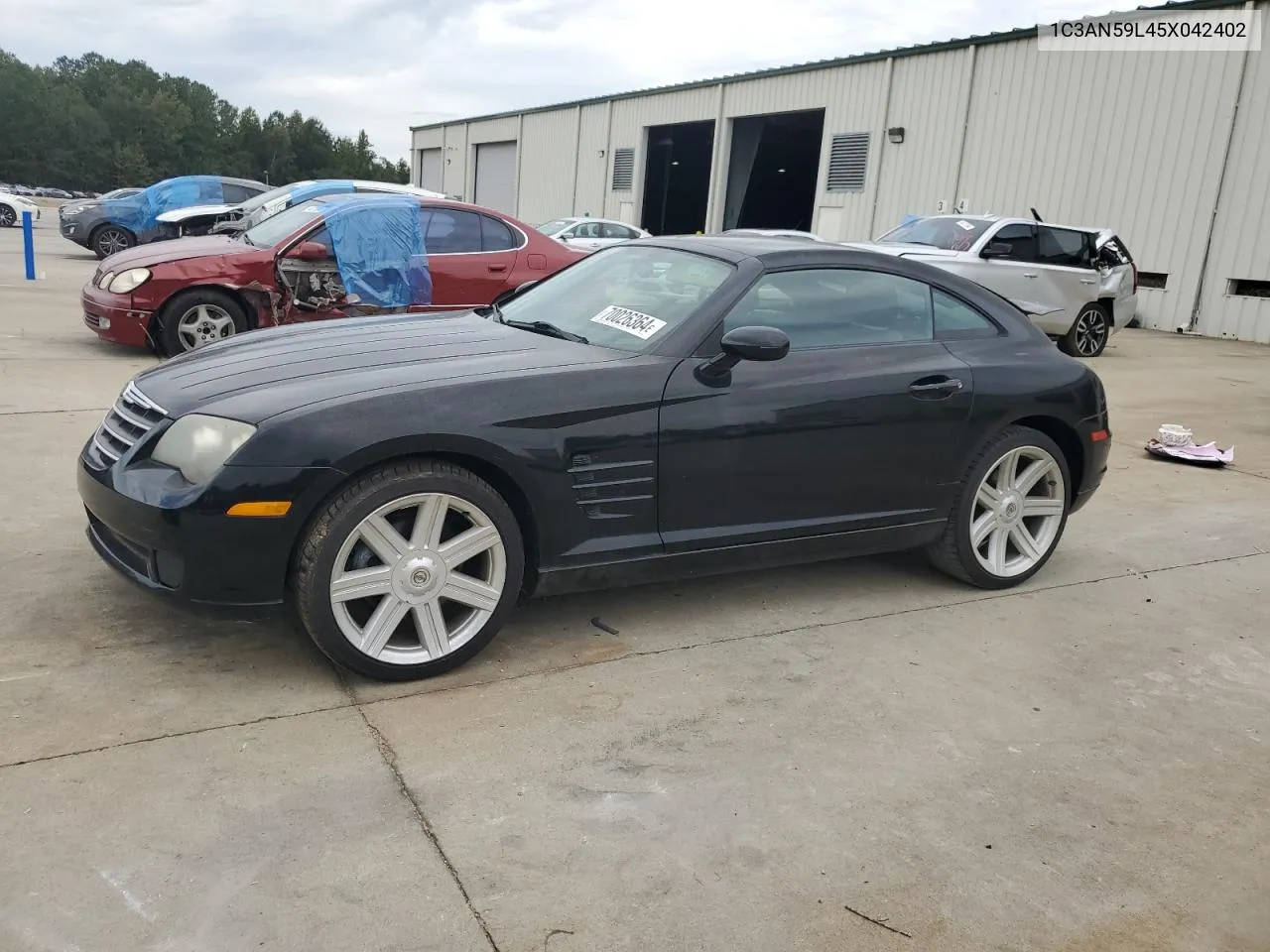 2005 Chrysler Crossfire VIN: 1C3AN59L45X042402 Lot: 70026364