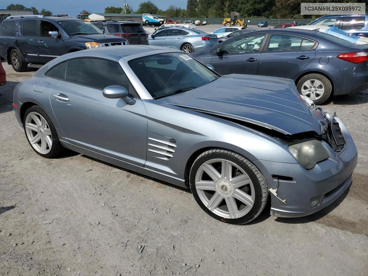 1C3AN69L25X035972 2005 Chrysler Crossfire Limited