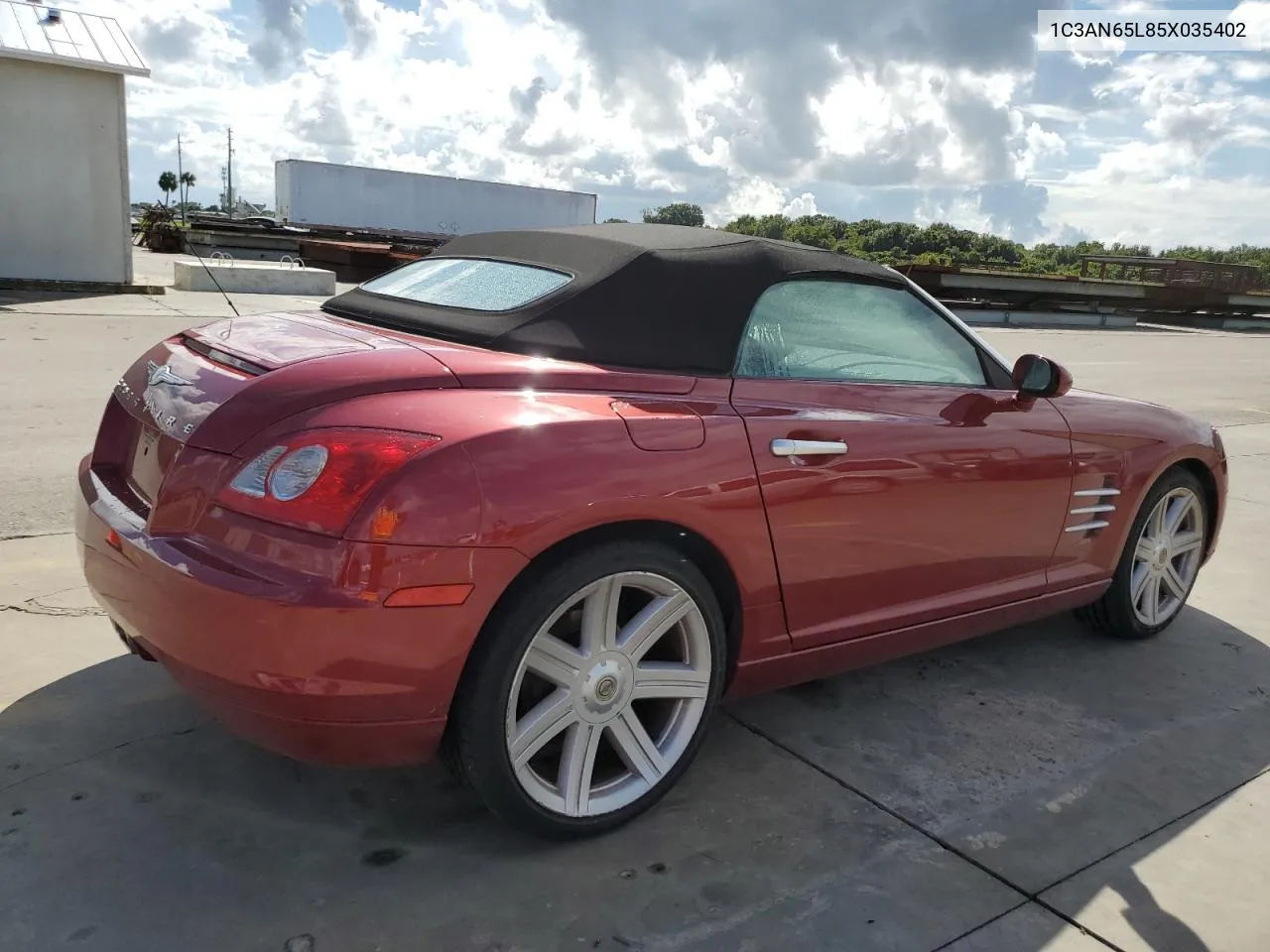 2005 Chrysler Crossfire Limited VIN: 1C3AN65L85X035402 Lot: 73969384