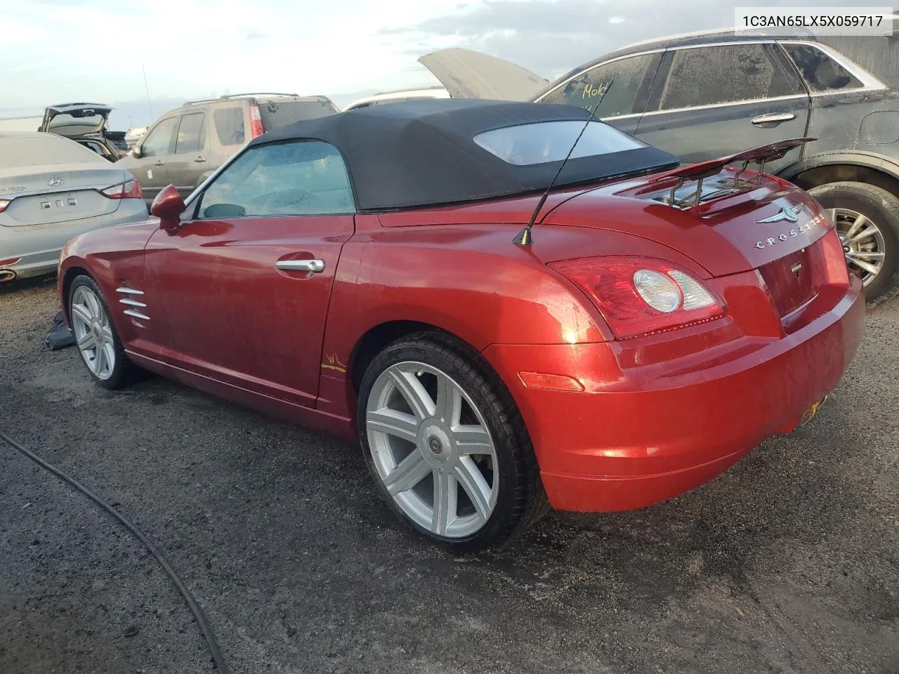 2005 Chrysler Crossfire Limited VIN: 1C3AN65LX5X059717 Lot: 73971304