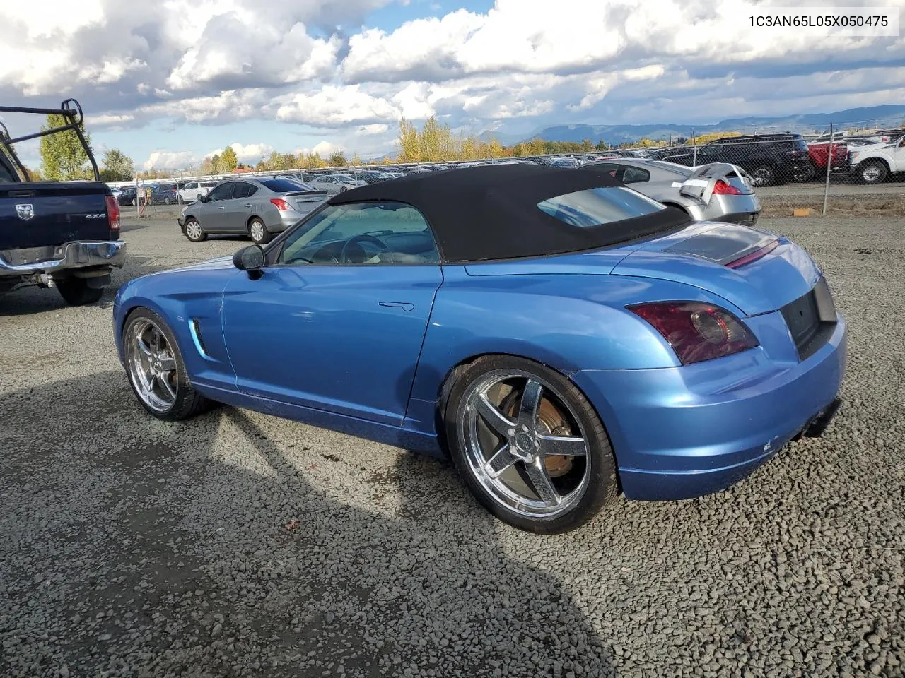 2005 Chrysler Crossfire Limited VIN: 1C3AN65L05X050475 Lot: 74121094