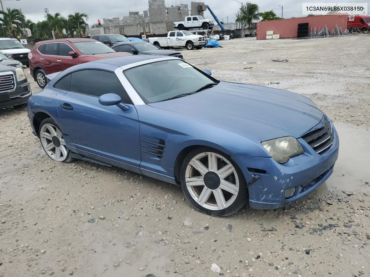 2005 Chrysler Crossfire Limited VIN: 1C3AN69L85X038150 Lot: 74783714