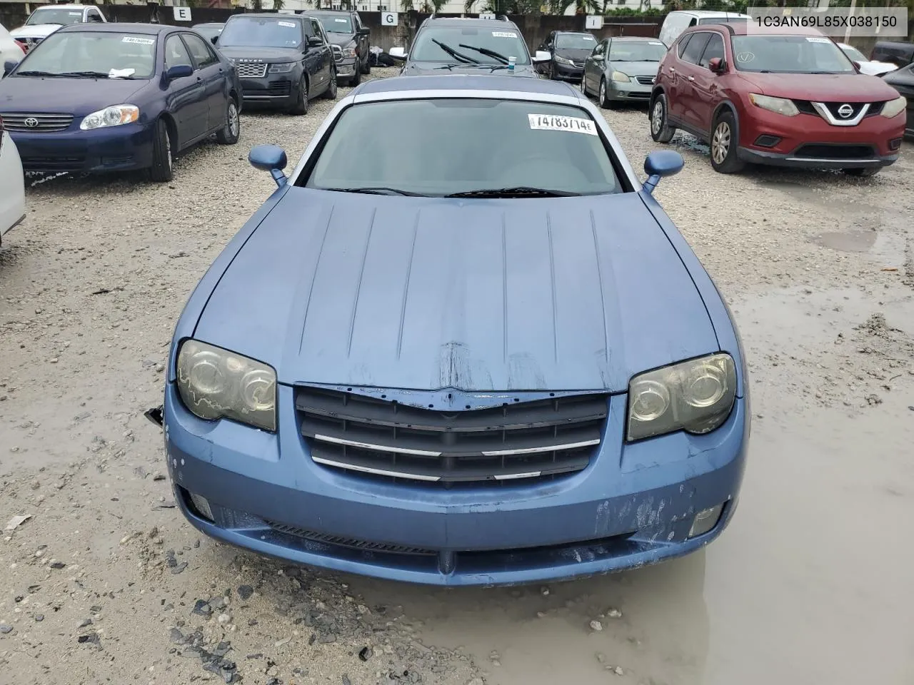 2005 Chrysler Crossfire Limited VIN: 1C3AN69L85X038150 Lot: 74783714