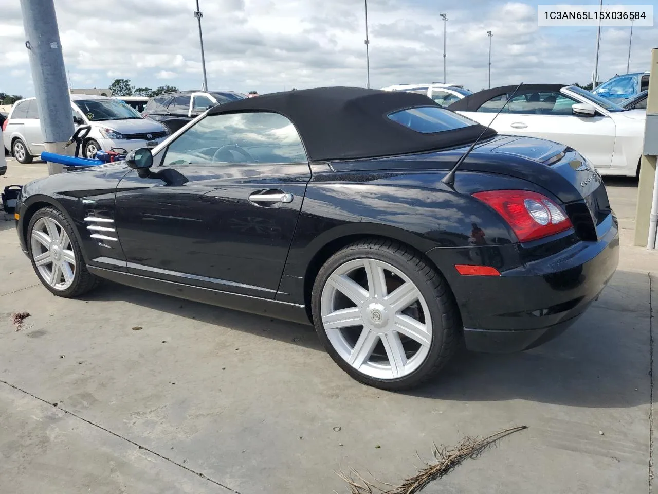 2005 Chrysler Crossfire Limited VIN: 1C3AN65L15X036584 Lot: 75023654