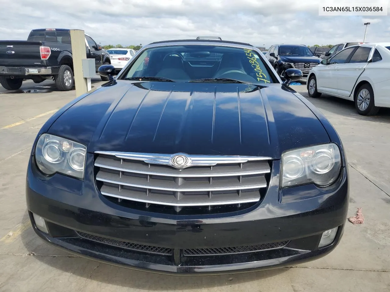 2005 Chrysler Crossfire Limited VIN: 1C3AN65L15X036584 Lot: 75023654