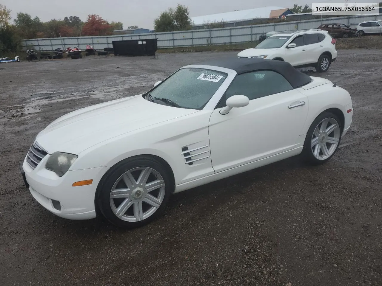 2005 Chrysler Crossfire Limited VIN: 1C3AN65L75X056564 Lot: 76039594