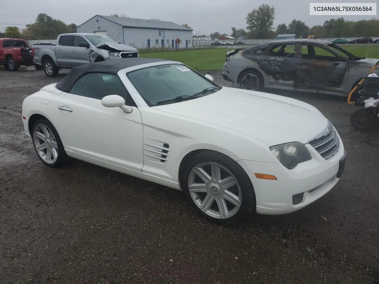 2005 Chrysler Crossfire Limited VIN: 1C3AN65L75X056564 Lot: 76039594