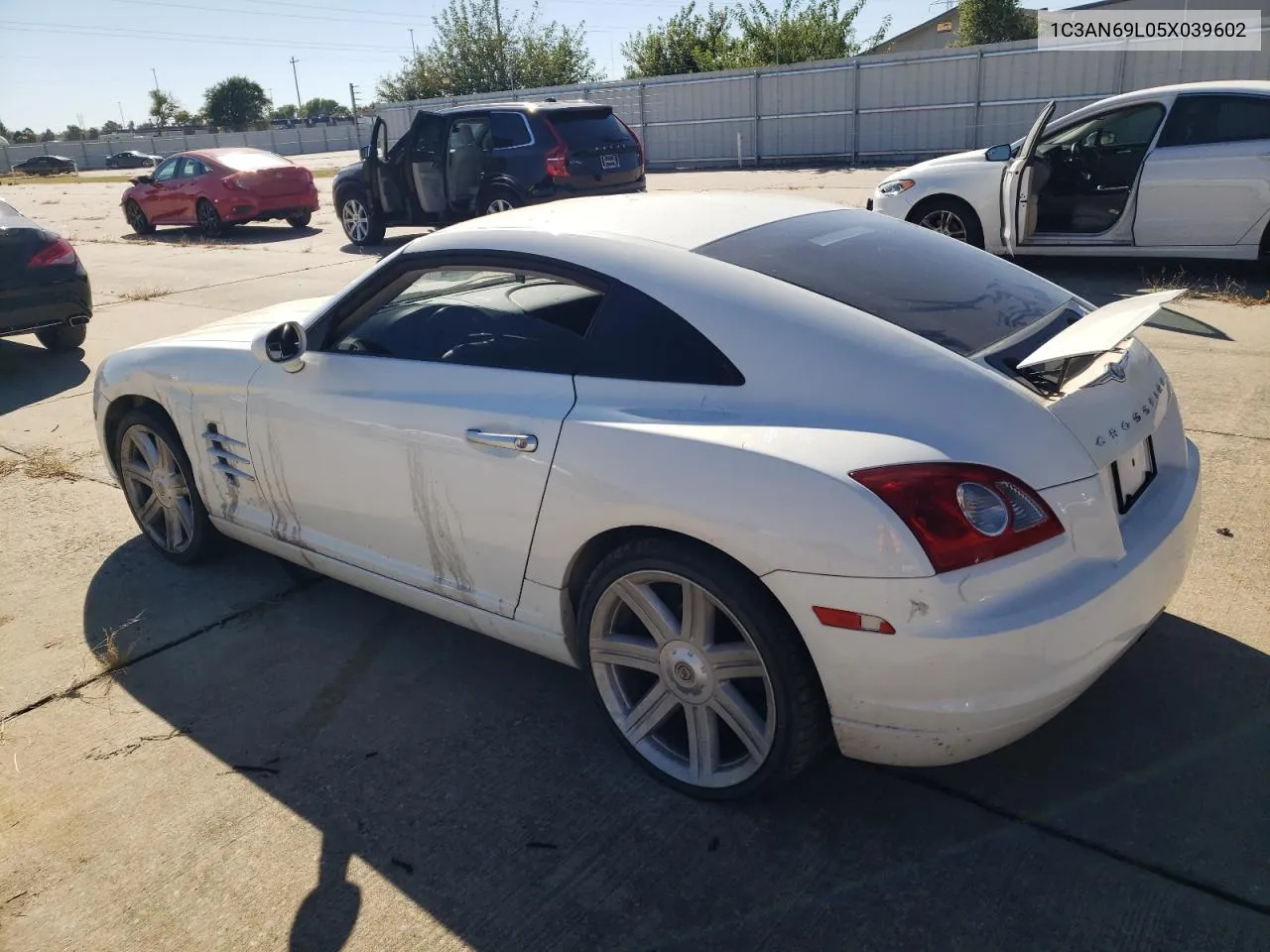 2005 Chrysler Crossfire Limited VIN: 1C3AN69L05X039602 Lot: 76288054