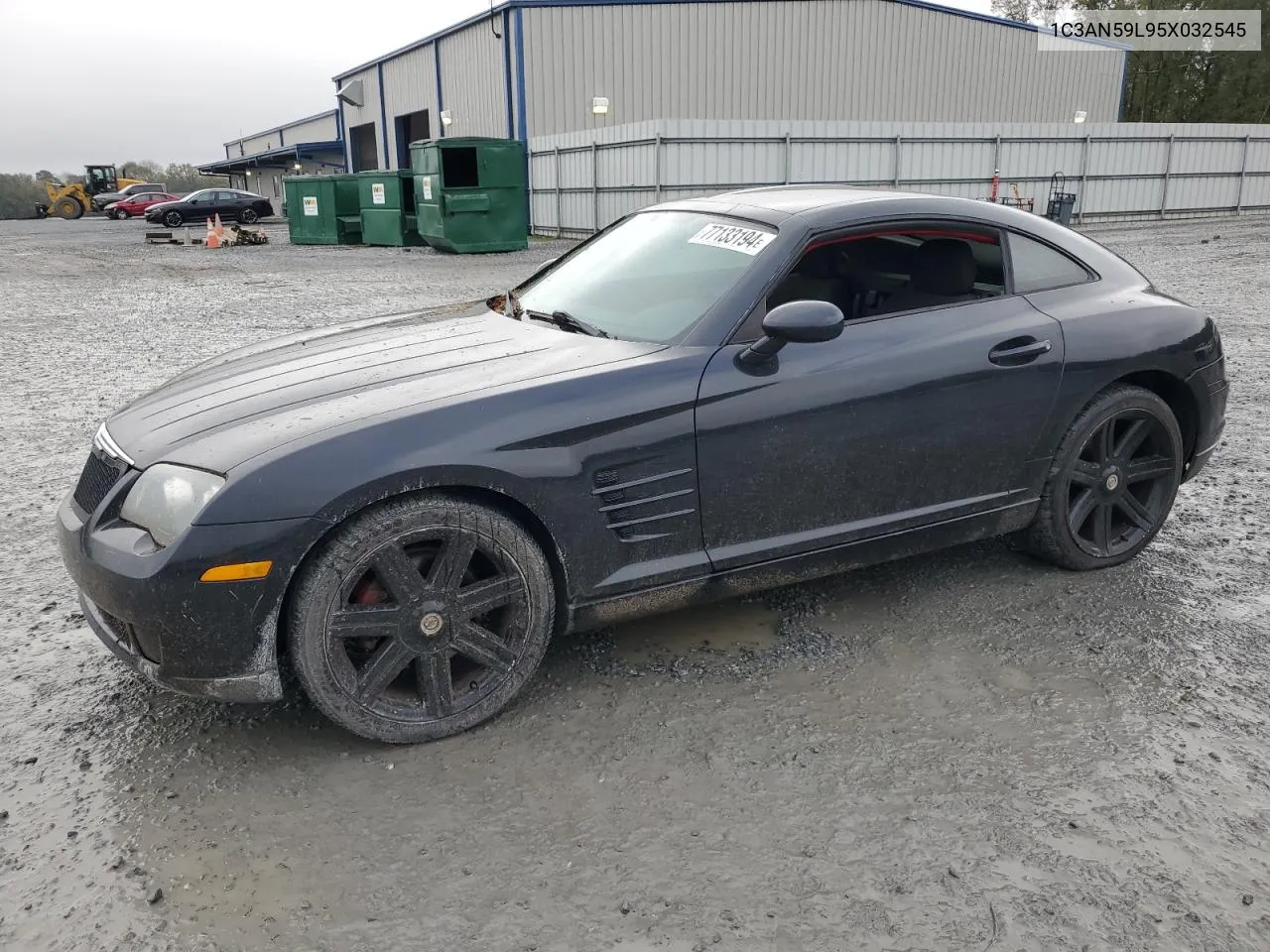 2005 Chrysler Crossfire VIN: 1C3AN59L95X032545 Lot: 77133194