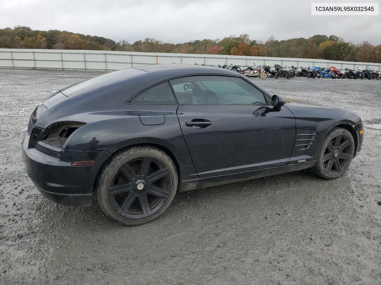 2005 Chrysler Crossfire VIN: 1C3AN59L95X032545 Lot: 77133194