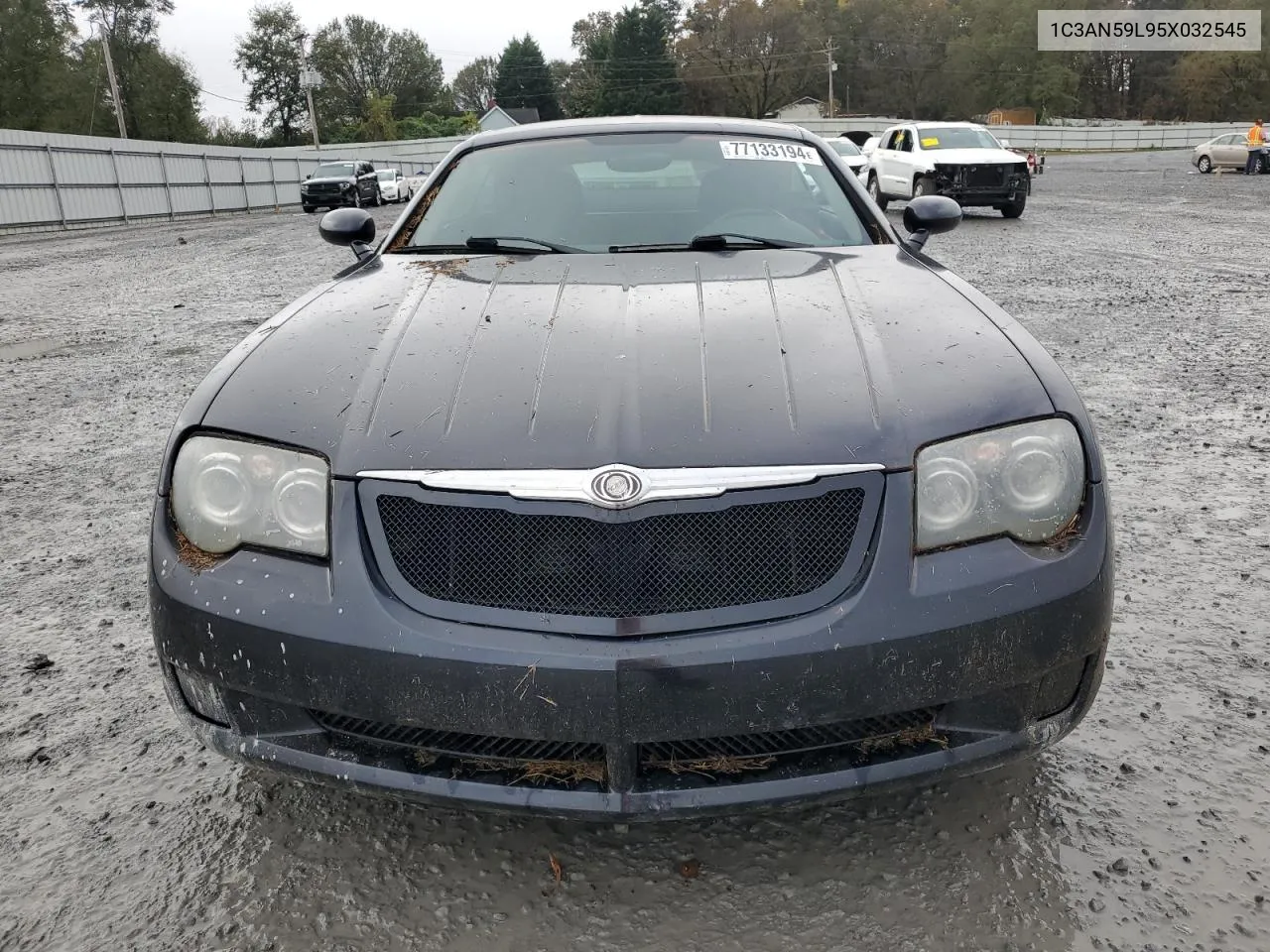 2005 Chrysler Crossfire VIN: 1C3AN59L95X032545 Lot: 77133194