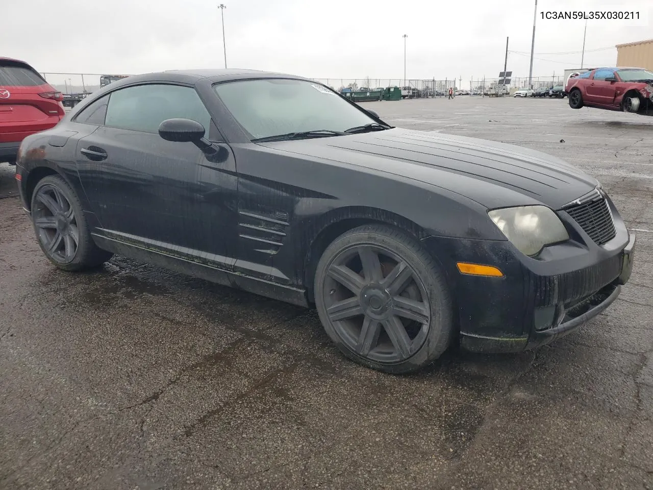 2005 Chrysler Crossfire VIN: 1C3AN59L35X030211 Lot: 77364144