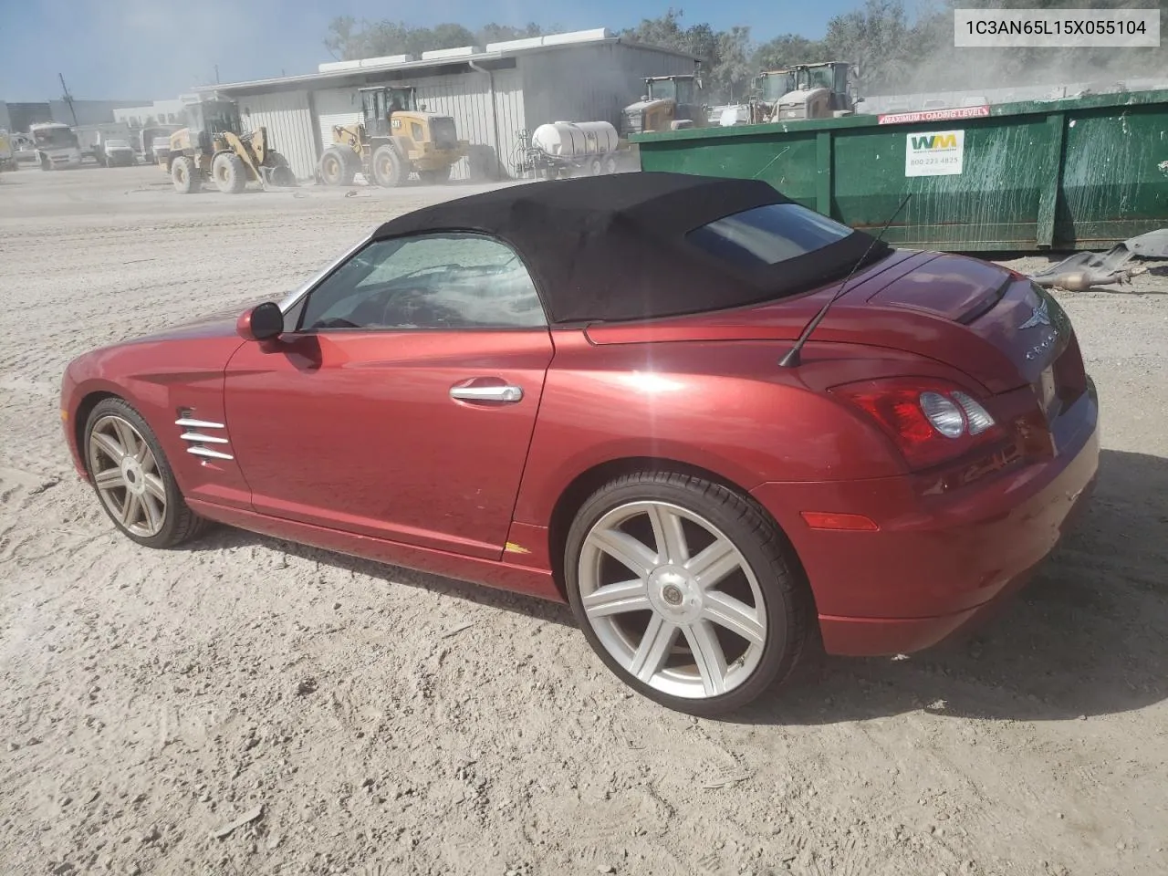 2005 Chrysler Crossfire Limited VIN: 1C3AN65L15X055104 Lot: 79032904