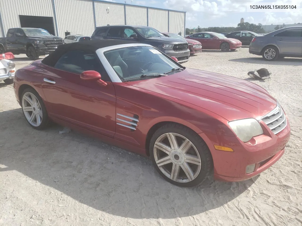 2005 Chrysler Crossfire Limited VIN: 1C3AN65L15X055104 Lot: 79032904